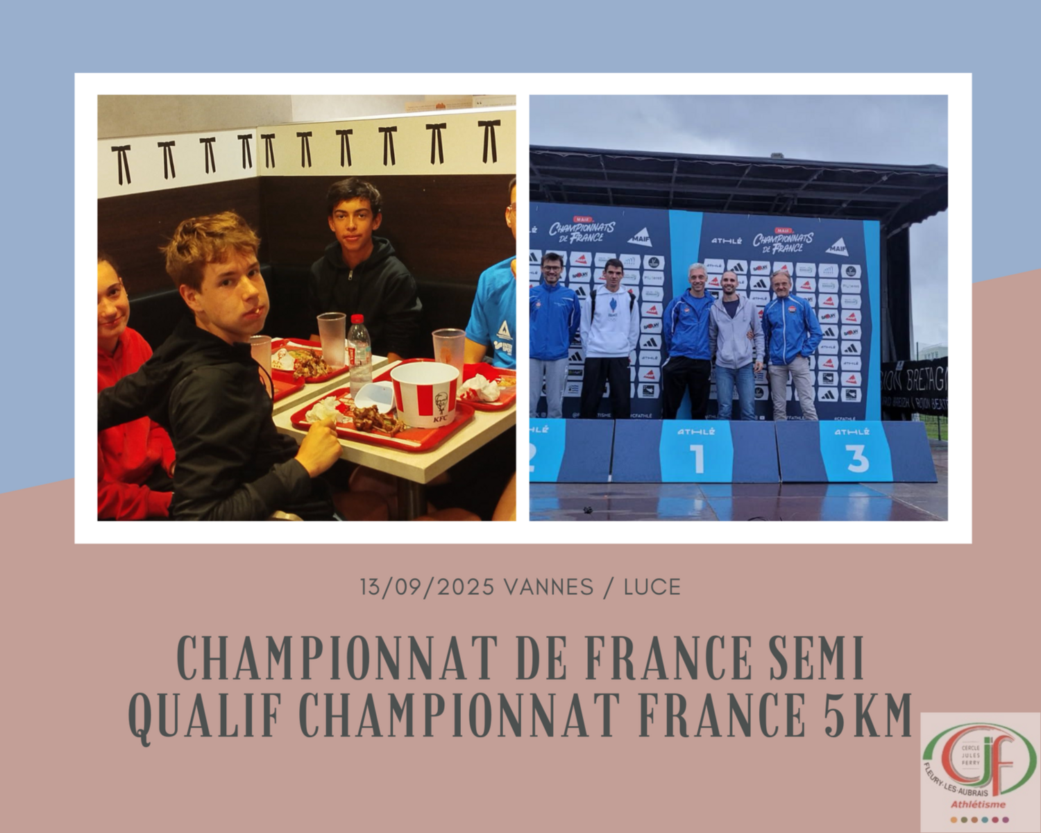 Championnat de France de semi et Qualification aux Championnats de France sur 5km