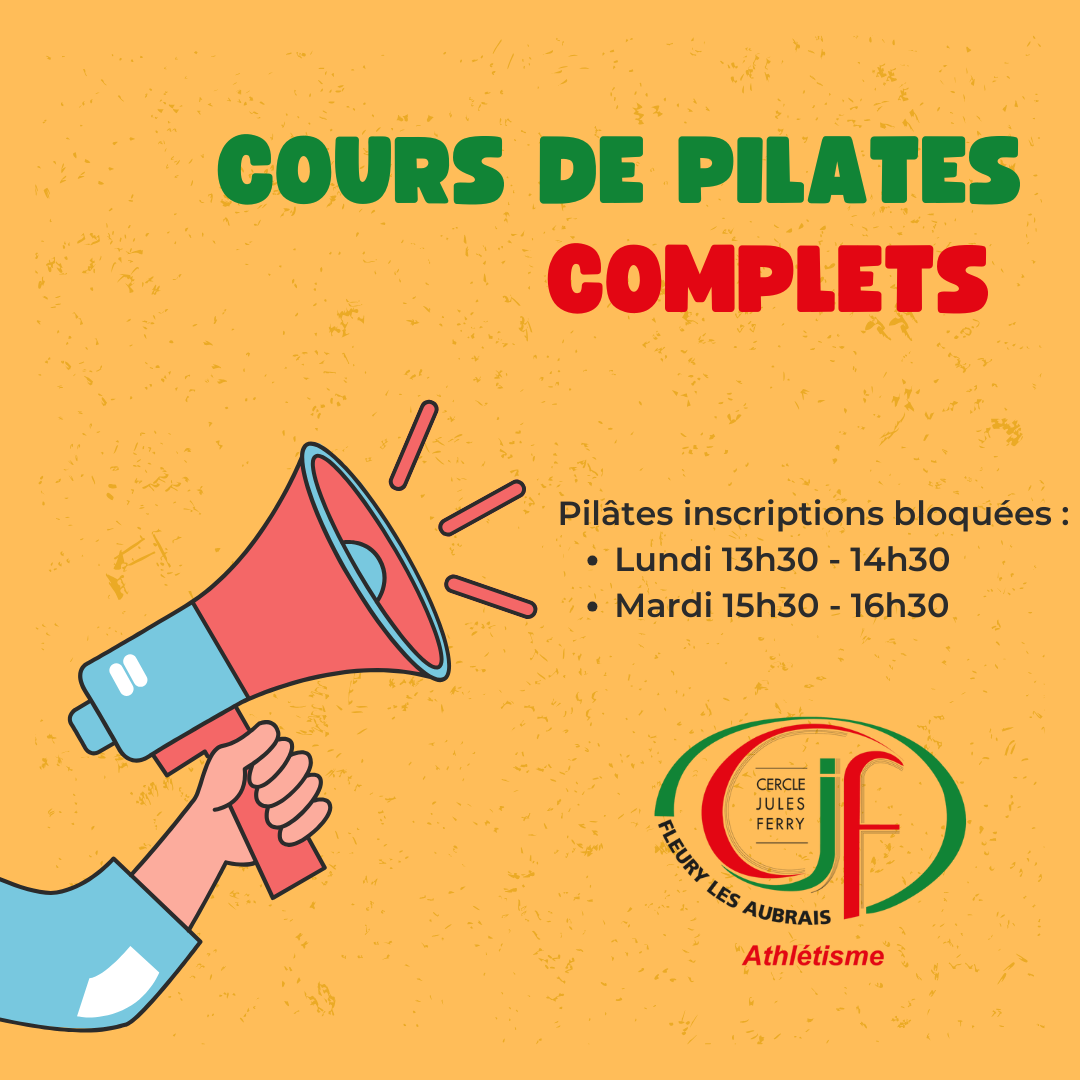 Cours de Pilates COMPLETS