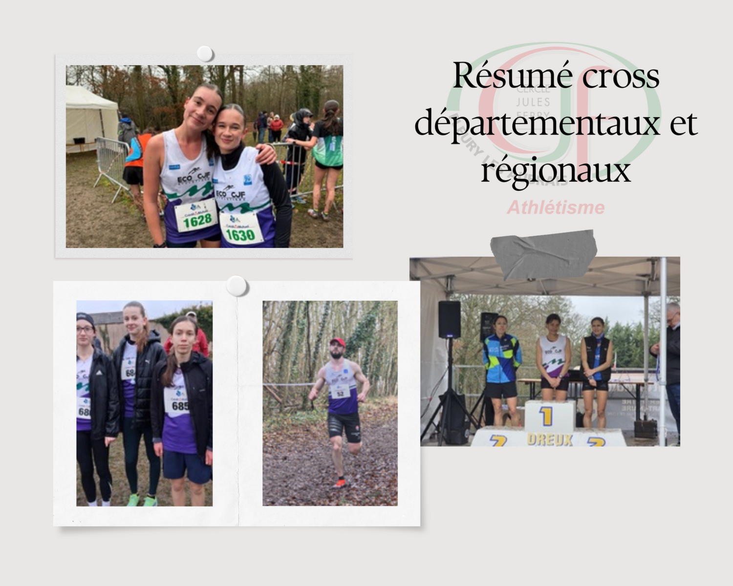 Retour sur les championnats de cross
