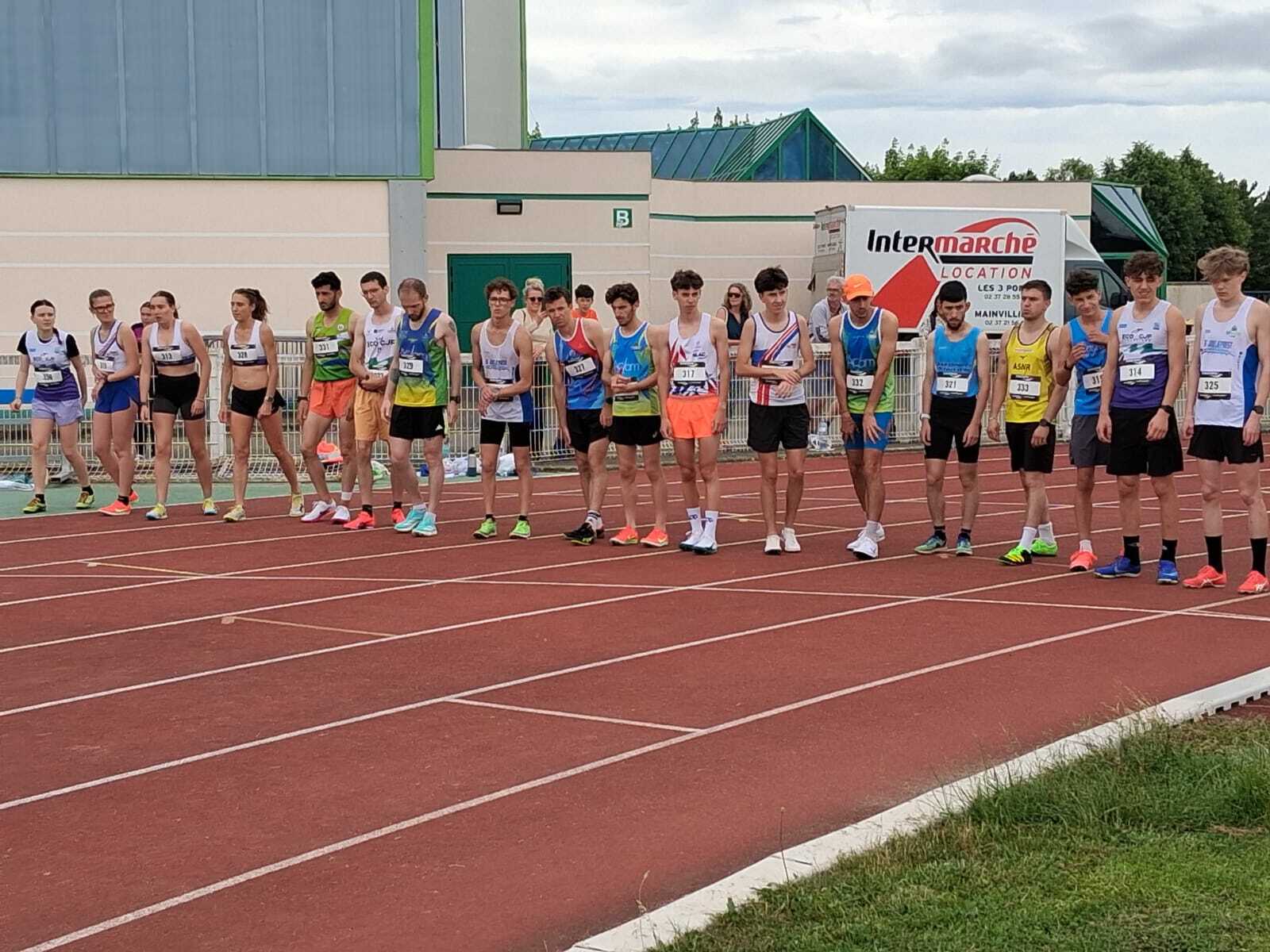 Départementaux sur piste à Chartres