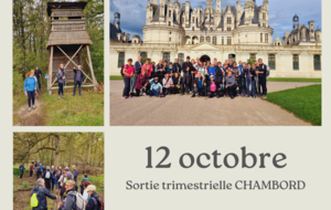 Sortie trimestrielle CHAMBORD 