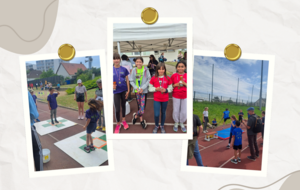 Ambiance sportive et conviviale au Kid Athlé / Pouss'Athlon de Fleury