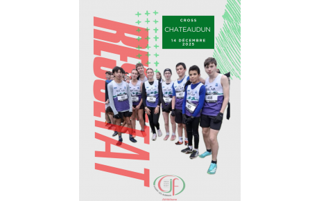 Résultats cross de Châteaudun et épreuves combinées à Fleury